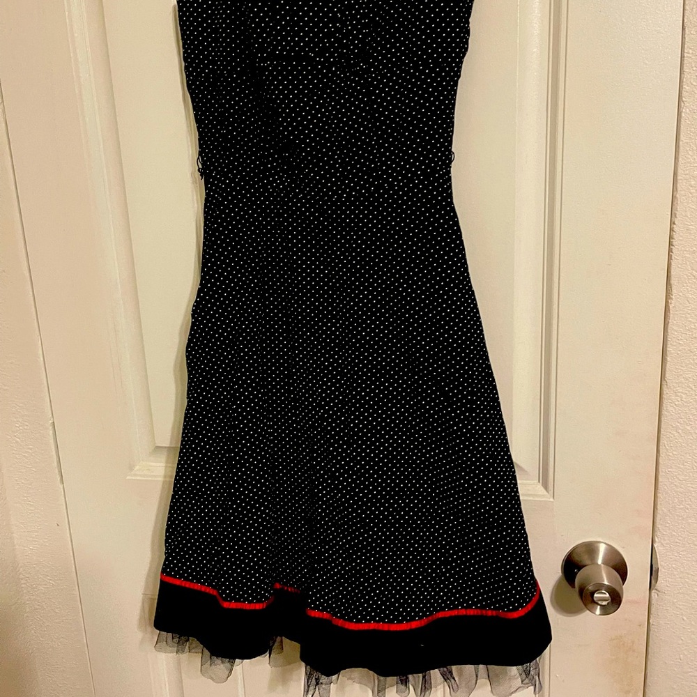 Poka dot dress very comfortable